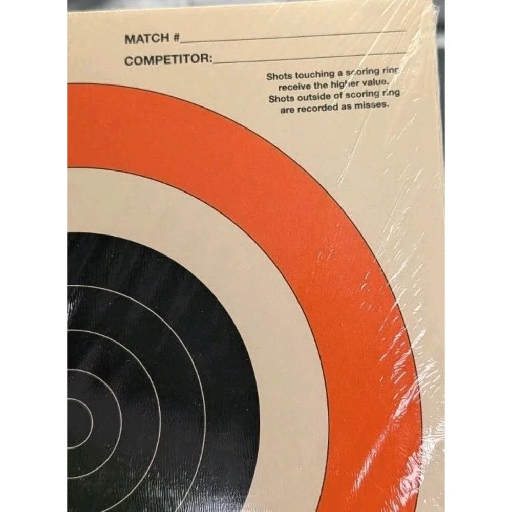 Vtg Hoppe's NRA B16 25-Yard Competition Slow Pistol Target 10